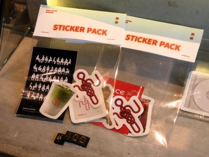 ムエンコーヒー ステッカー