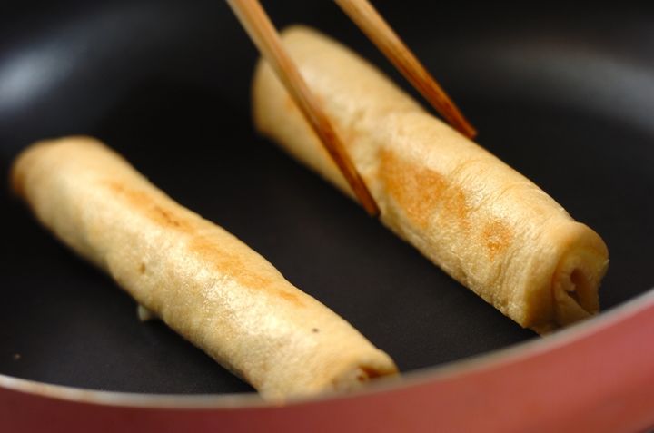 油揚げの野菜巻きの作り方3