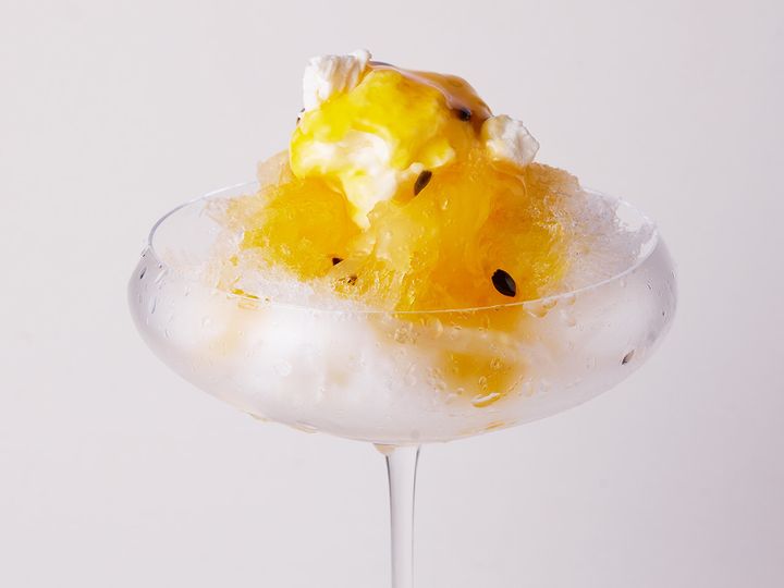 中野『sanka』の「チーズのかき氷」