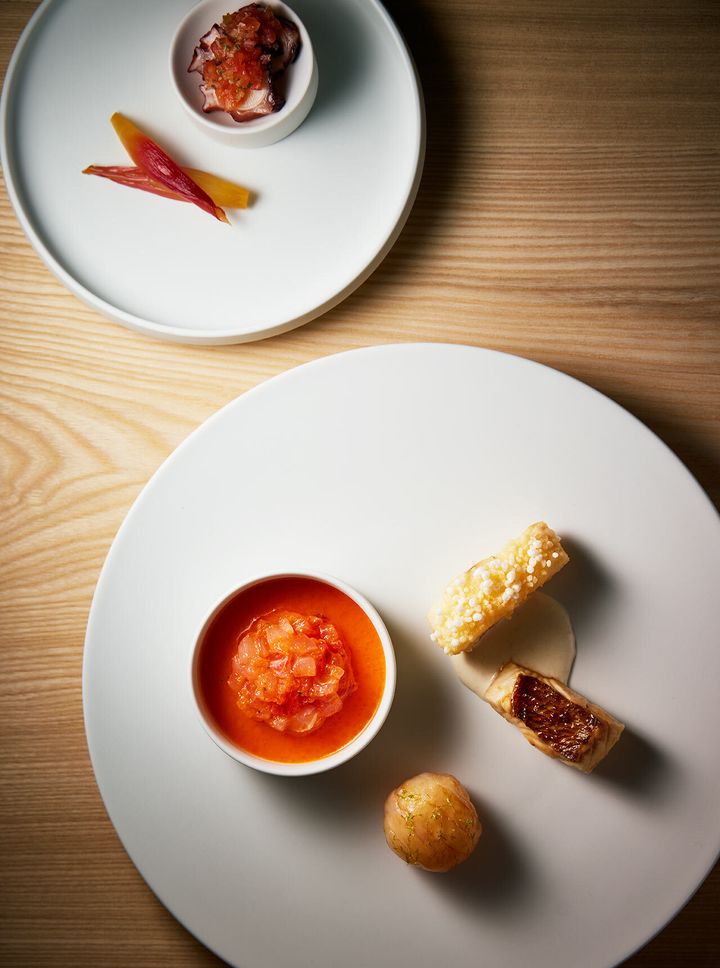 六本木『Restaurant O』の「真鯛の四季」