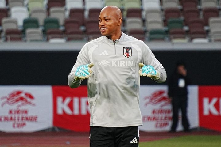 画像2: 前日練習時の小久保（写真：浅野凜太郎） (C)Qoly