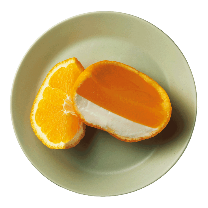 不知火のゼリーと杏仁豆腐