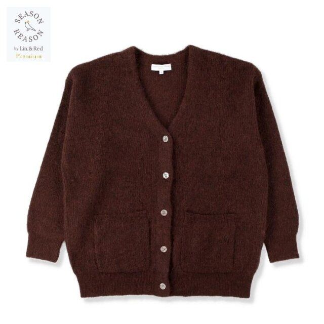 2025冬しまむらレディースニットカーディガン