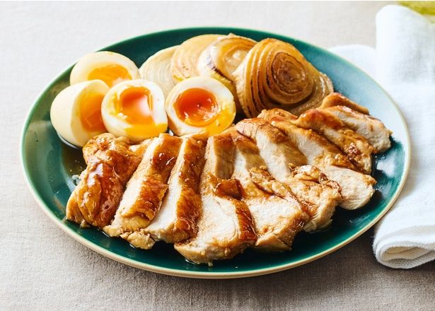 鶏と玉ねぎのさっぱり焼き （C）もあい かすみ／KADOKAWA