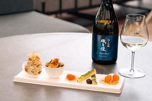 【写真】提供される「磯自慢」と東日本の逸品セット(価格未定)