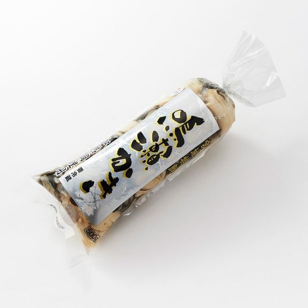 販売される「宮城県奥松島名産 鳴瀬牡蠣」(500グラム/3000円)