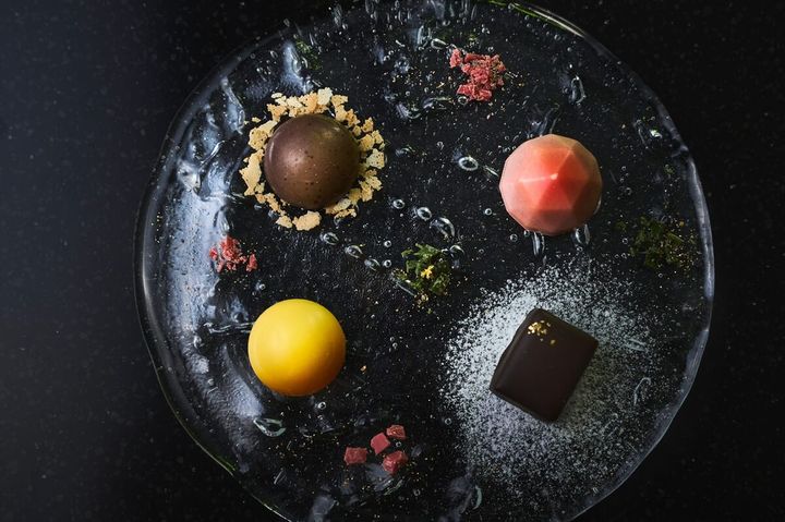 チョコレートペアリングプレート