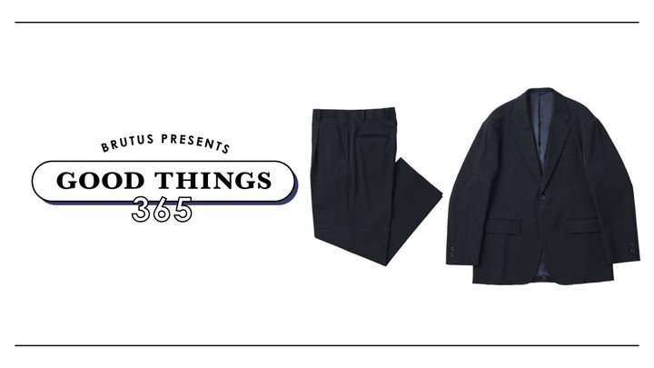 〈ポーター クラシック〉のブラックスーツ