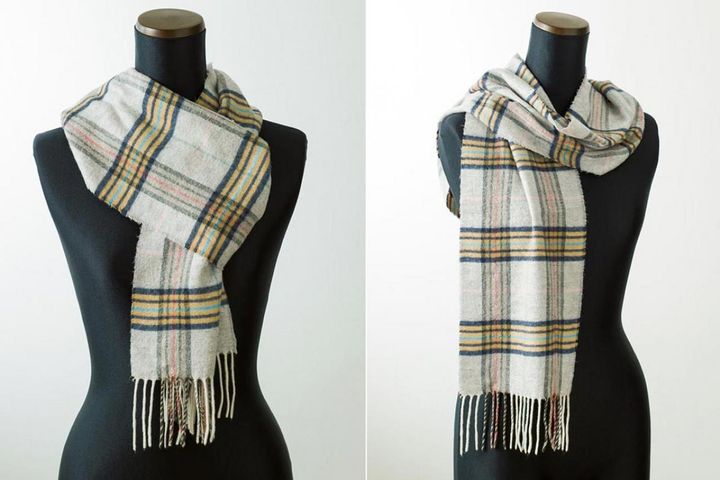 マフラーの巻き方【2選】「ワンループ」と「シンプルクロス」 簡単で大人かわいい！