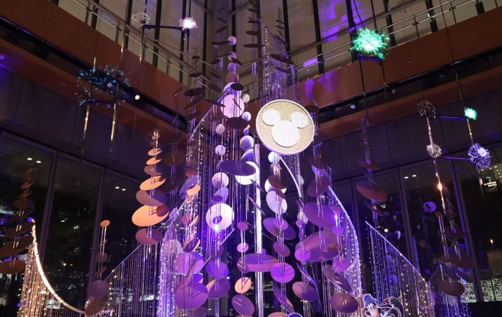 Celebration Tree 点灯ライティングショー