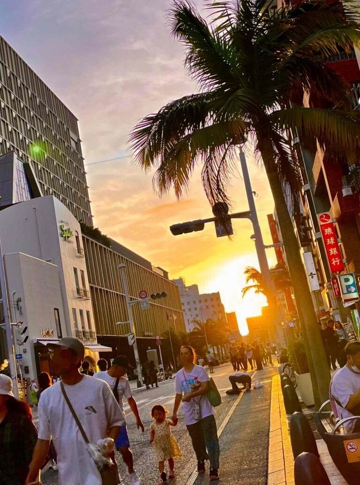 沖縄国際村の様子