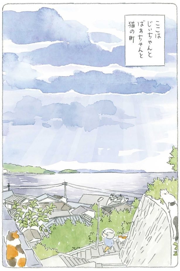 じいちゃんとばあちゃんと猫の町 （C）ねこまき（ミューズワーク）／KADOKAWA