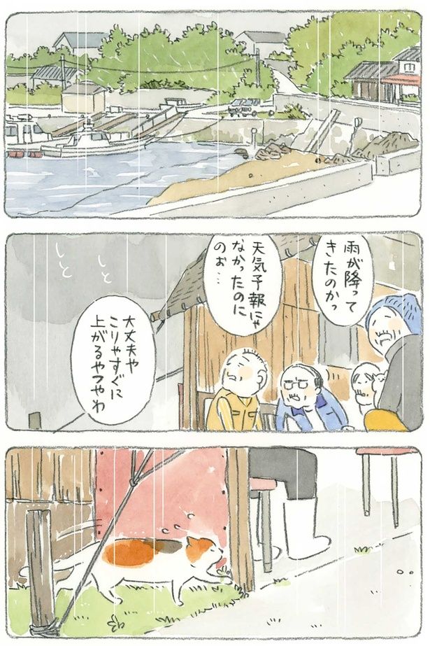 雨が降ってきたのか （C）ねこまき（ミューズワーク）／KADOKAWA