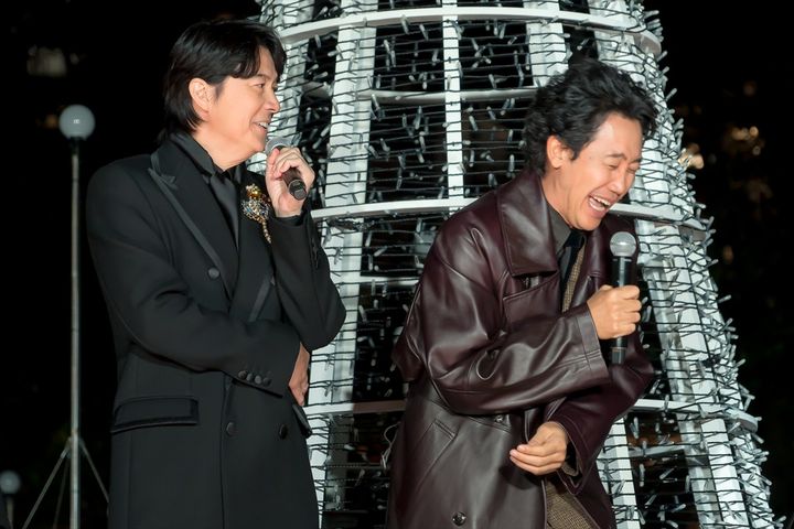 『映画ラストマン-FIRST LOVE-』プレミアム点灯式の様子 クランクイン！ width=