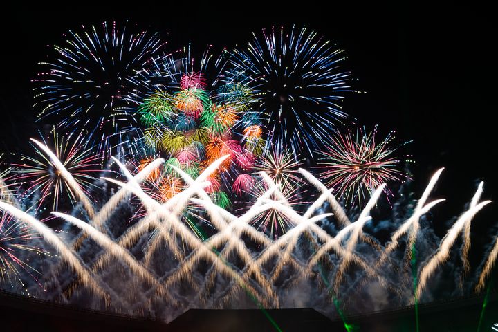 「King ＆ Princeとうちあげ花火2025」で打ち上がった花火