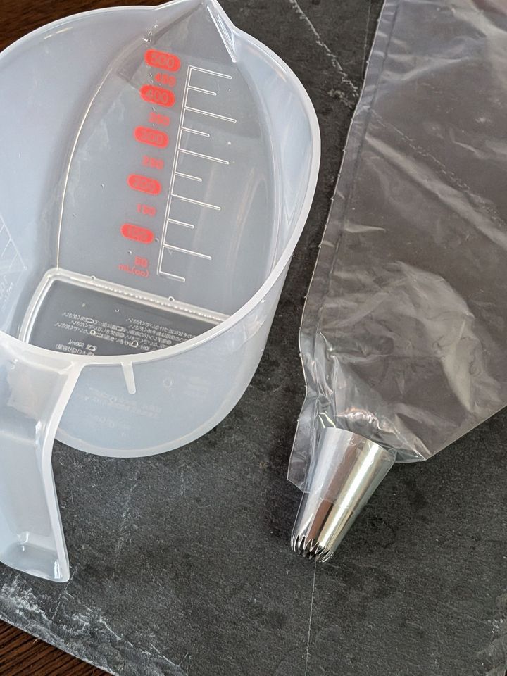 オススメ7：お菓子（生クリーム、シュークリーム、クッキーに使う絞り袋）