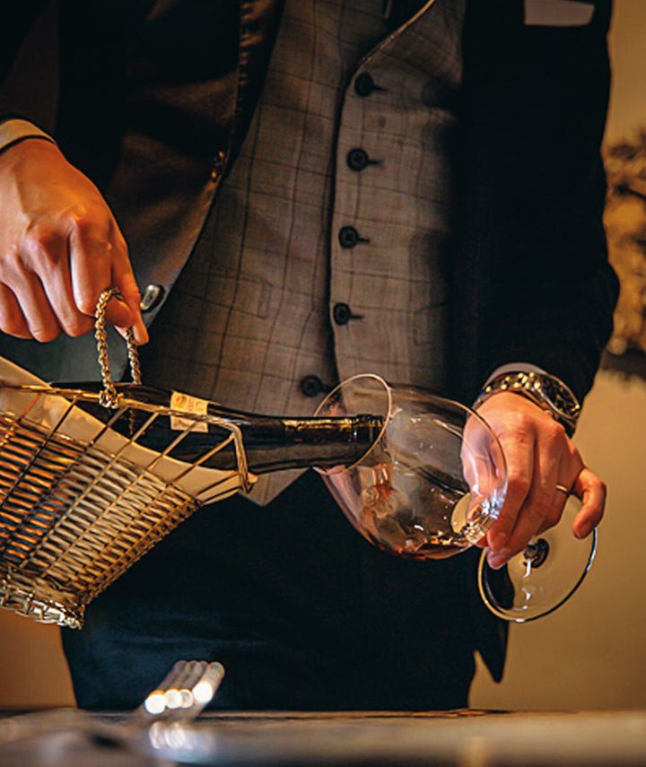 銀座『現代茶寮 銀座凮月堂』で提供しているワイン