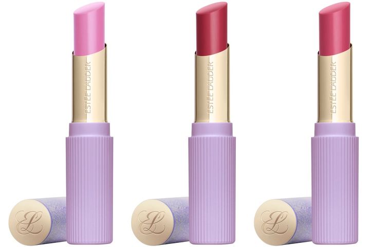 〈左から〉ピュア カラー ジェリー グロウ バーム ライラック チャーム、ラベンダー ファンタジー、サトル マルベリー 各￥3,960（すべて11月28日より限定発売）