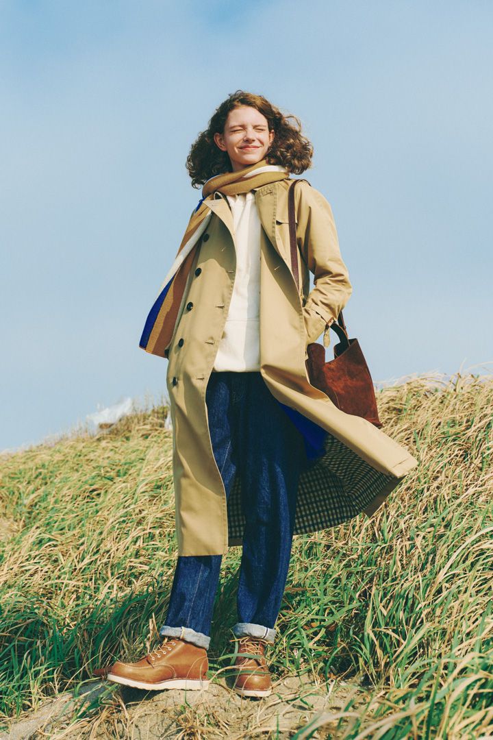 トレンチコートの季節到来！今年はワークブーツを合わせてみよう【本日のFUDGE GIRL-11月20日】