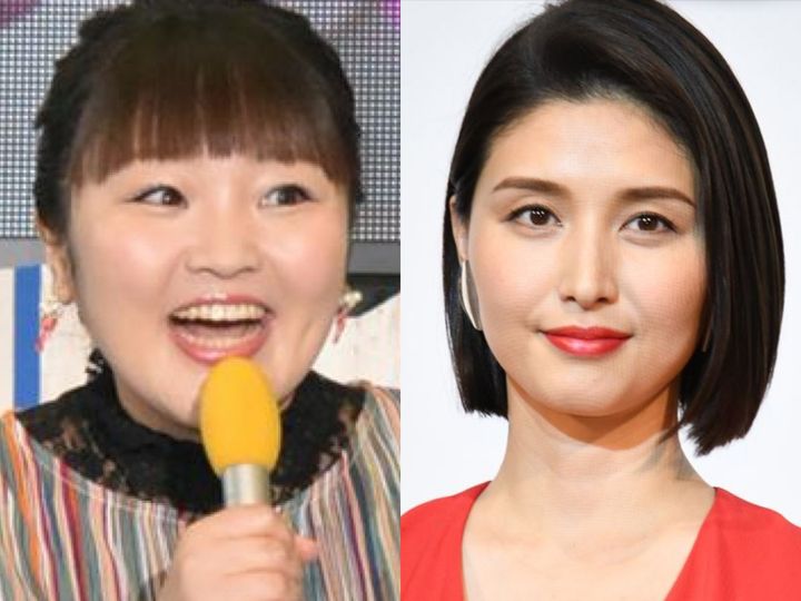 （左から）柳原可奈子、橋本マナミ クランクイン！ width=