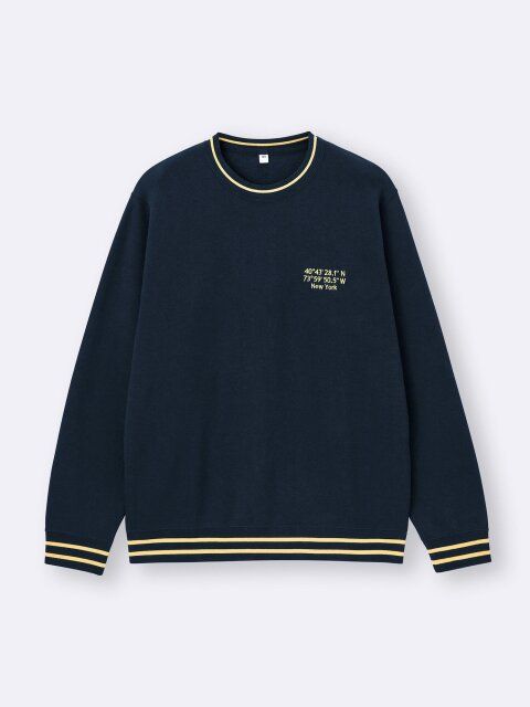 2025gu冬トレンドスウェットプルオーバー