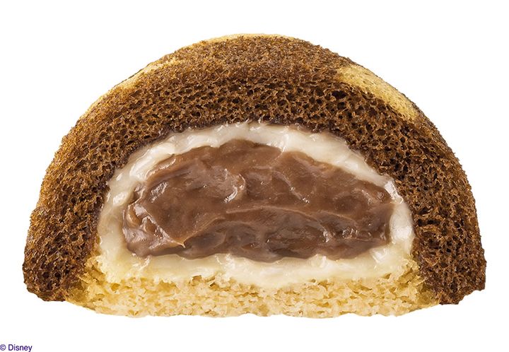 ファンタジア/チョコ＆ミルクケーキ 断面