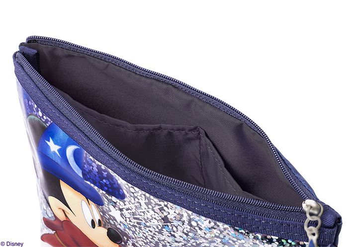 ファンタジア/クリアスパンコールポーチ 内側