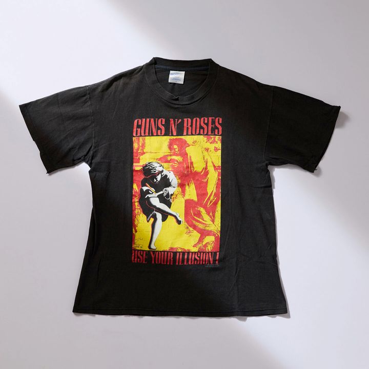 Guns N＆#039; RosesのヴィンテージTシャツ。