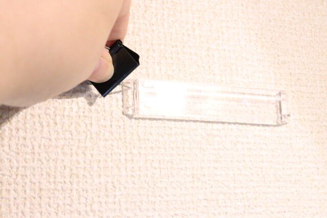 アクセサリー用可動フック 取り付け方法