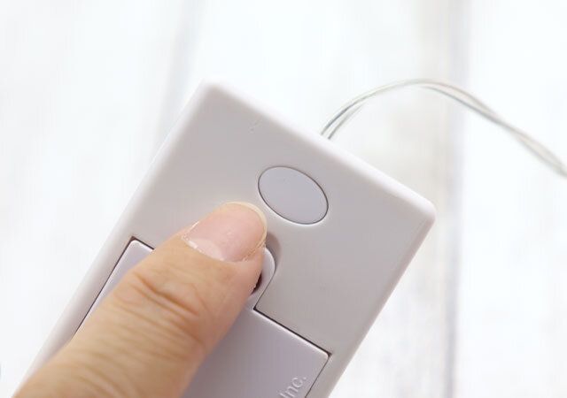 宝島社星のカービィガーランドライト操作ボタン