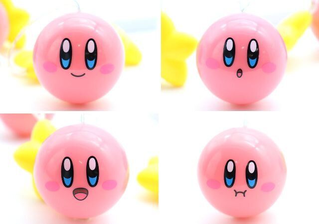 宝島社星のカービィガーランドライト4つの表情