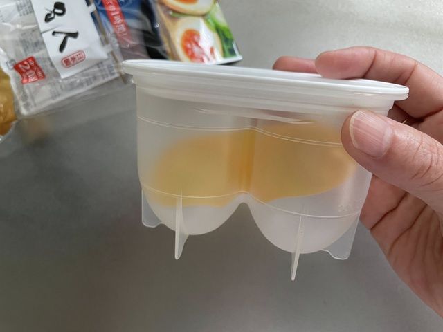 セリア「味付けたまごメーカー（味玉名人）」容器