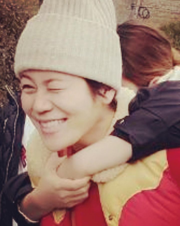 現在、娘さんは中学生に。「できるだけ毎日仲よくできたらいいな」