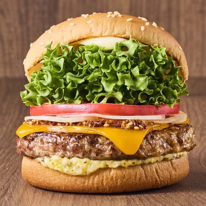 黒毛和牛チーズバーガー