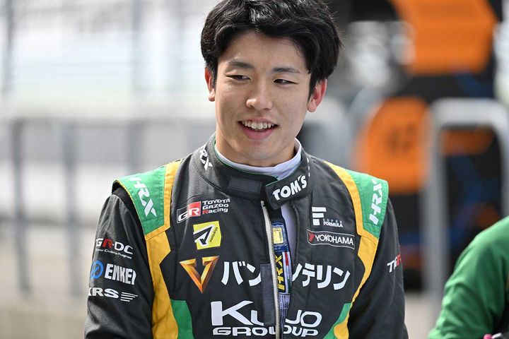 ディフェンディングチャンピオンのトムス・坪井翔(C) SUPER FORMULA