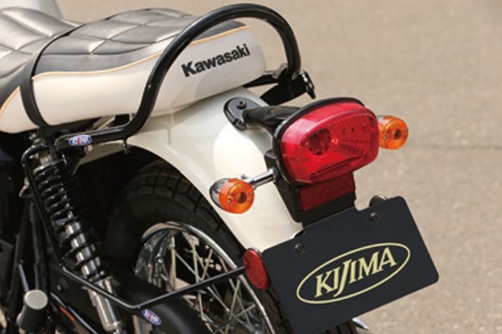 KIJIMAの「タイムレス・レトロ」際立つレトロなスタイリング！｜カワサキ・W230