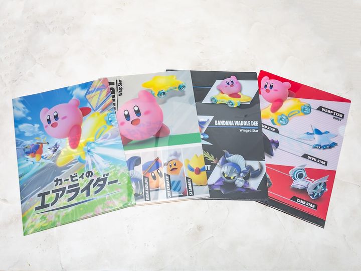 『カービィのエアライダー』デザイン オリジナルA4 クリアファイル