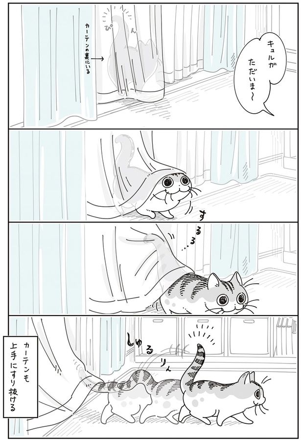 上手にすり抜ける （C）キュルZ／KADOKAWA