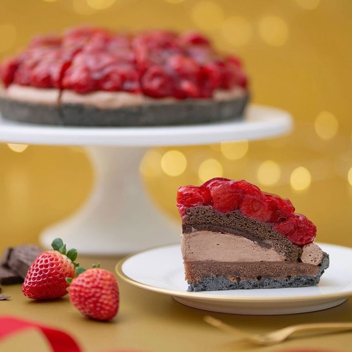 ストロベリー＆チョコレートタルト イメージ
