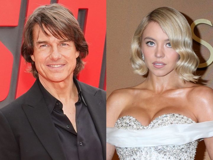 破局報道のトム・クルーズ、ガバナーズ賞授賞式でシドニー・スウィーニーと談笑をキャッチされる （C）AFLO width=