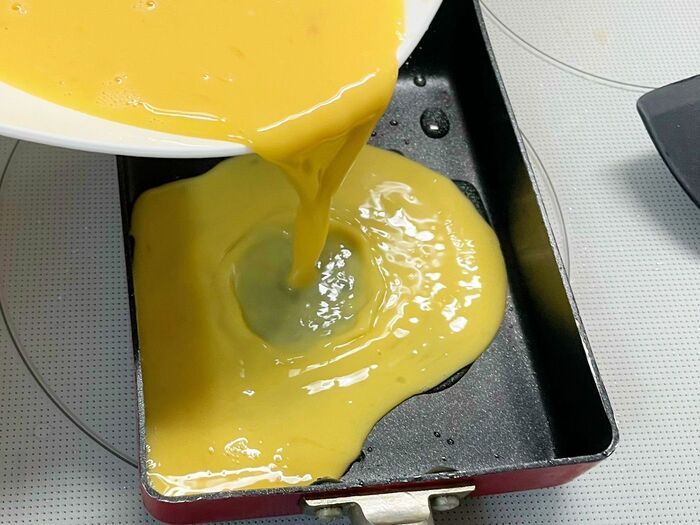 【家事ヤロウ!!!】和田明日香さんの「だし巻き玉子」はだし多めでもふわっと固める！極上食感に仕上がるコツが2つあります♪