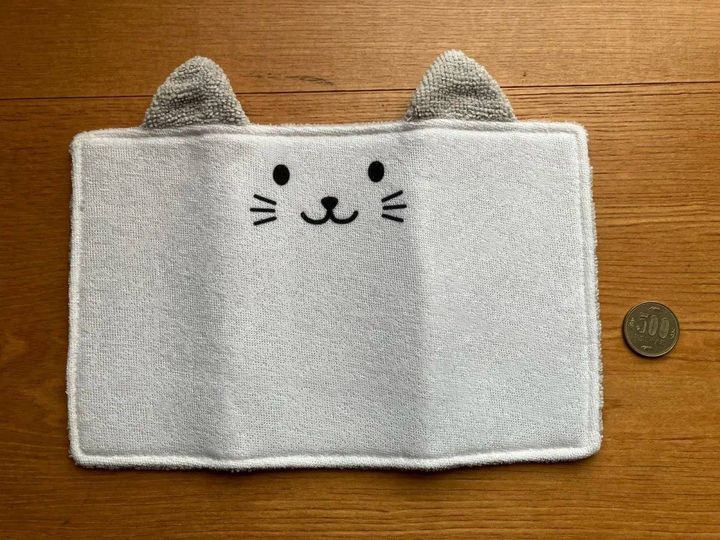 Seria(セリア)：マイクロファイバークロス ねこみみ