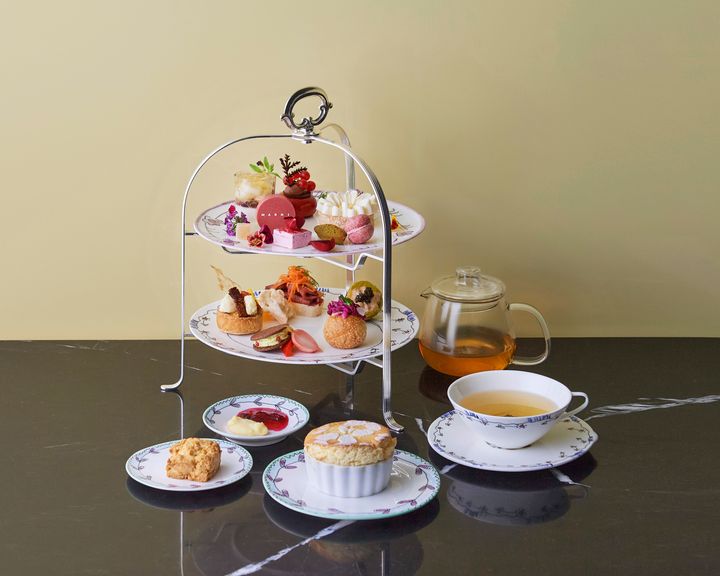 写真は1名分／「アフタヌーンティー」1人 8,580 円（税込）