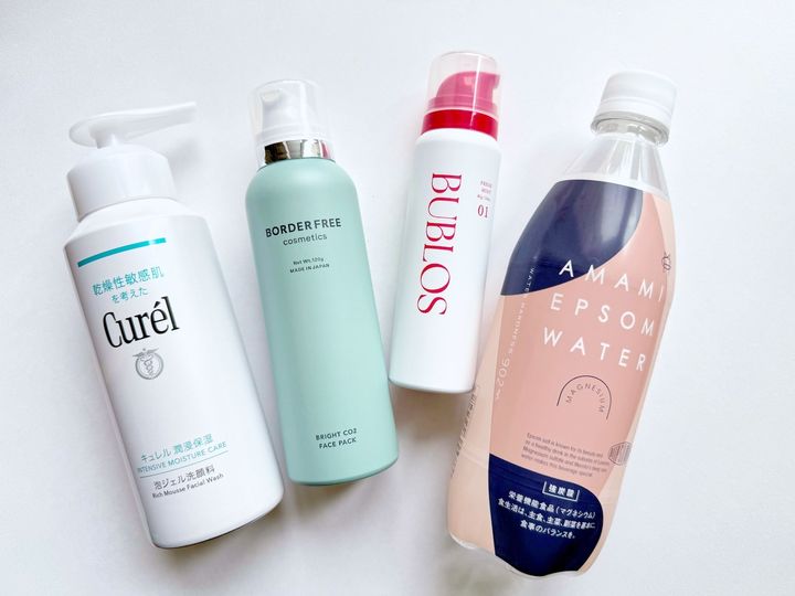 今や炭酸美容も種類豊富