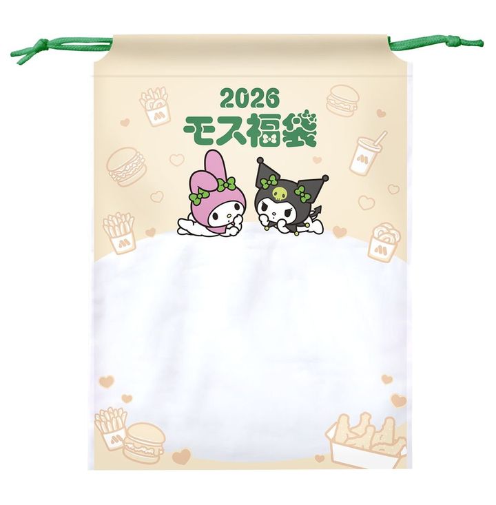 「専用袋（巾着ビニール袋）」（C）2025 SANRIO CO．， LTD． APPROVAL NO． L662396