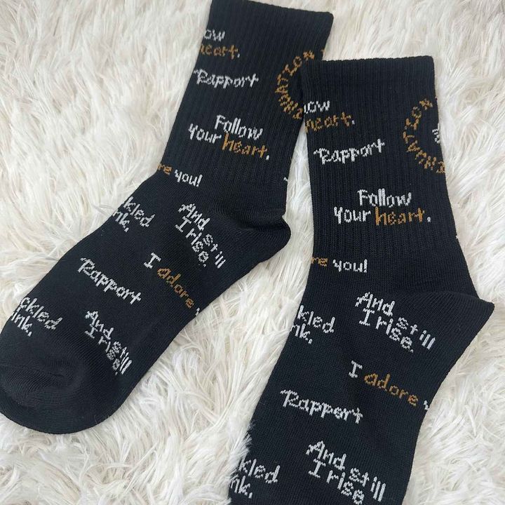 画像: 落書き風ソックス