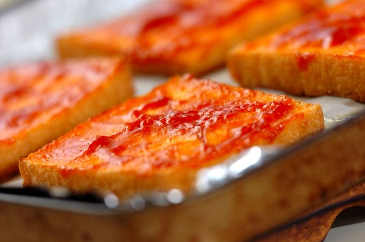 厚揚げコチュジャンソース焼きの作り方1