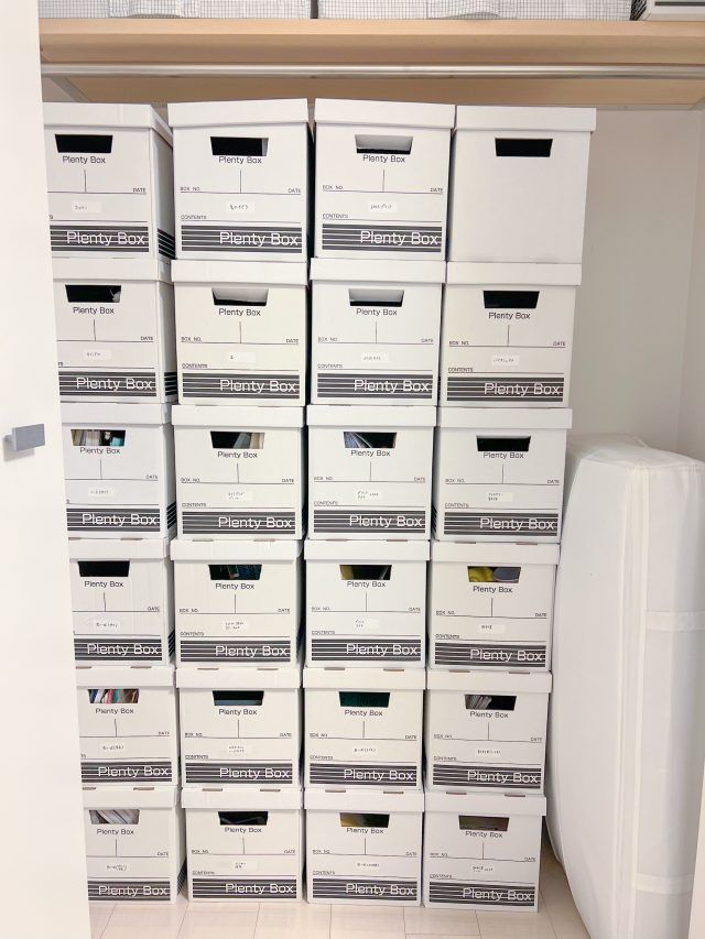 クローゼットの中