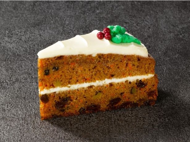 フロッグカフェ「クリスマス・ウォールナットキャロットケーキ」(800円)