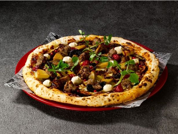 フードホール「クリスマスフィーストピザ」(2800円)